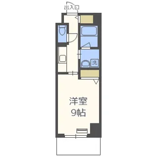 ドゥーエ立売堀【8階】の間取り