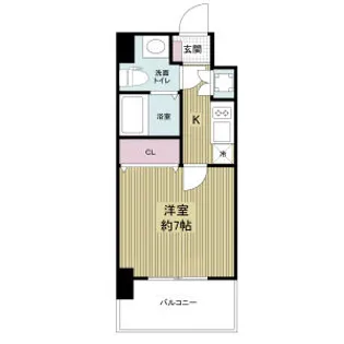 サムティ江坂JuReve【5階】の間取り