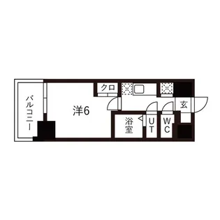 ワールドアイ大阪城EASTⅢ【9階】の間取り