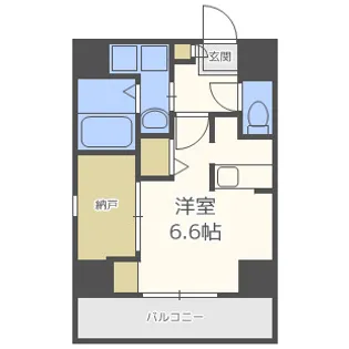 ONLYONE梅田北【3階】の間取り