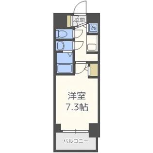 S-RESIDENCE都島【10階】の間取り