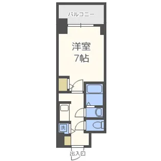 S-RESIDENCE都島【4階】の間取り