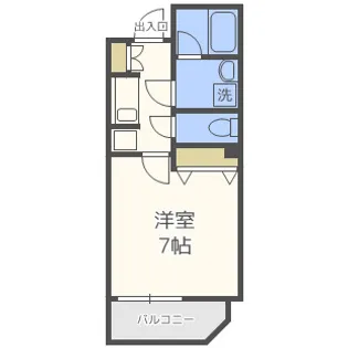 セイワパレス福島駅前【3階】の間取り