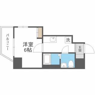 SERENiTE本町reflet【9階】の間取り