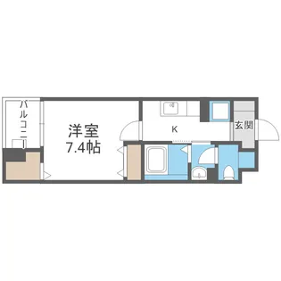 リッツ グランテ フユキ【4階】の間取り