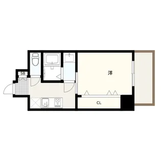 CLASS HILLS 新深江【2階】の間取り