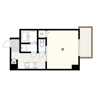 CLASS HILLS 新深江【3階】の間取り