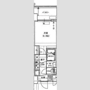 Alivis放出【2階】の間取り
