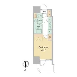 セレニテ東梅田アリエ【3階】の間取り