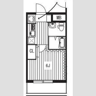 パークヒルズ新大阪WILL【3階】の間取り