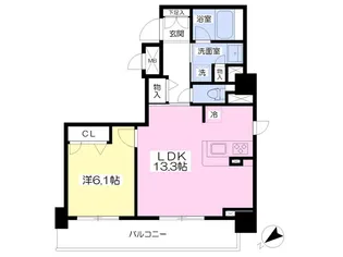 Mille Feuille 国分寺【8階】の間取り