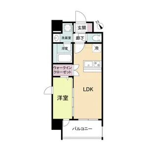 ブランシエスタ南吹田パークサイド【4階】の間取り