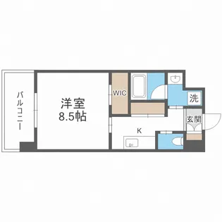 PHOENIX Clove Tomoi【7階】の間取り