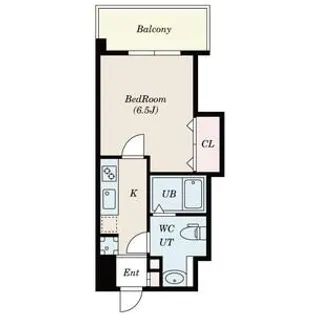 フレンシアノイエ東三国【8階】の間取り