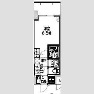 S-RESIDENCE布施aventra【13階】の間取り