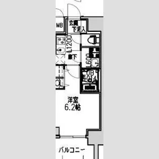 S-RESIDENCE布施aventra【10階】の間取り