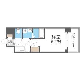 エスリードレジデンス ザ・グラン大阪福島クラス【11階】の間取り