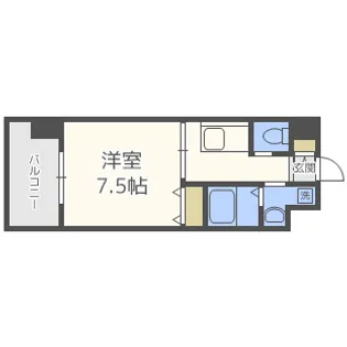 グランドゥーエ永和駅前【5階】の間取り