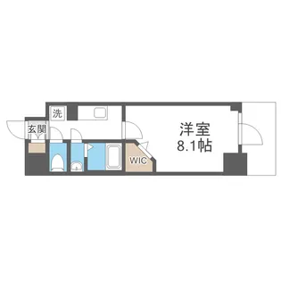 ミラージュパレス大阪ドームProsper【4階】の間取り