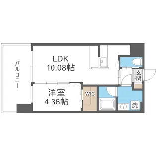 プレジオ荒本新町【11階】の間取り