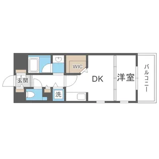 レジデンス本町靭公園【2階】の間取り