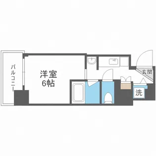 セイワパレス玉造駅上【12階】の間取り