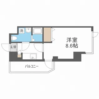 Alivio Nagara【3階】の間取り