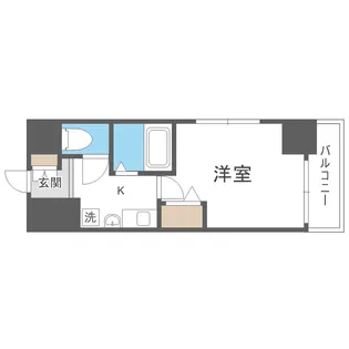 エスリード梅田西第2【11階】の間取り