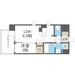 アーバンパーク御幣島【3階】の間取り