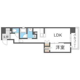 Park Lane Kujo【5階】の間取り