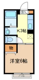 グレイスコート【2階】の間取り