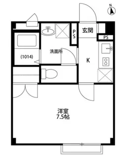 アンプルール フェール アミーⅡ【1階】の間取り