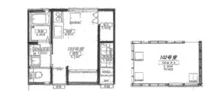 イニシオM&I【1階】の間取り