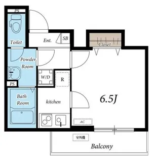 リブリ・OGWⅠ【1階】の間取り