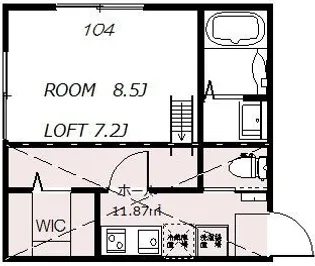 ロフトハウス大宮北【1階】の間取り