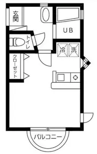 リファインド 領家【1階】の間取り