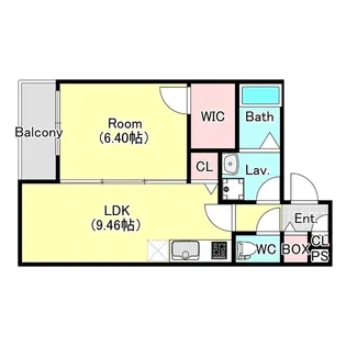 ジーメゾン与野本町【3階】の間取り