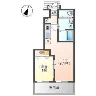 ile village(イル ヴィラージュ)【1階】の間取り