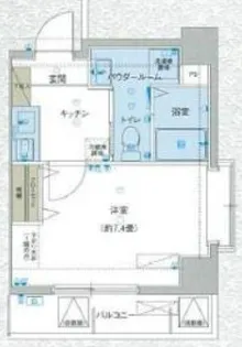 バージュアル浦和ウエスト【1階】の間取り