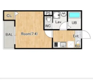 ジーメゾン見沼大和田パティオ【3階】の間取り