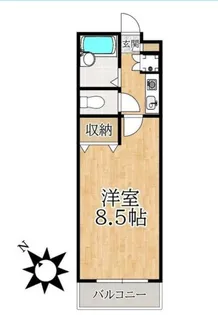 ステラ伸光【2階】の間取り