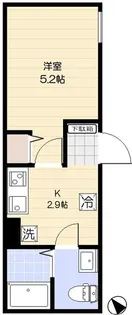 エクセラン南浦和【1階】の間取り