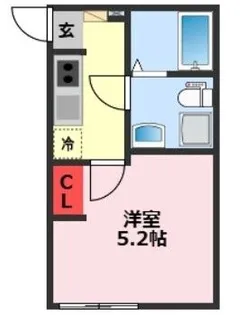 COZY NOOK【2階】の間取り