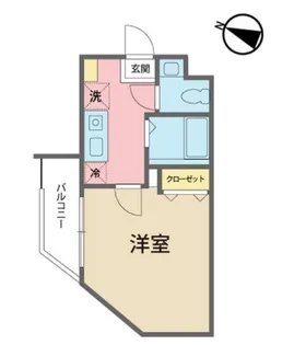 ピアージュ南【3階】の間取り