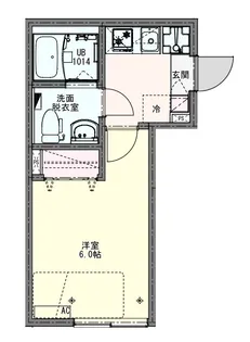 KEIAI RESIDENCE宮原【1階】の間取り