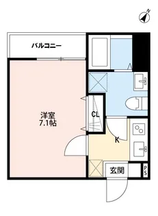 エバースタイル大和田(エバースタイルオオワダ)【1階】の間取り