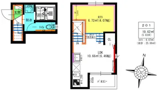 RadIAnce与野本町【2階】の間取り