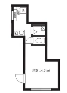 SpiLytus北千住【1階】の間取り