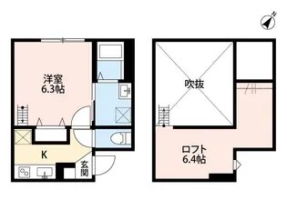 ザ・レジデンス岩槻(ザ・レジデンスイワツキ)【2階】の間取り