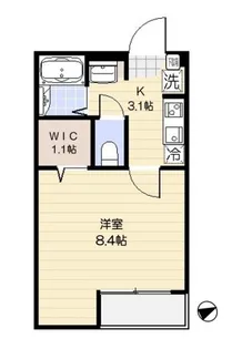 スターライト松戸【2階】の間取り